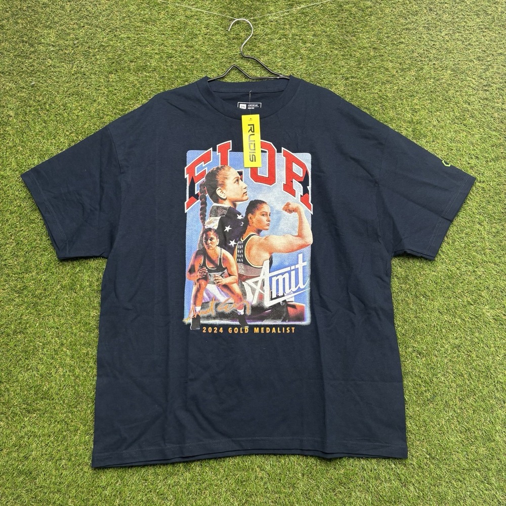 Rudis Shirt Mens 2XL Black Short Sleeve Wrestling Big Logo Way Of Life Combat